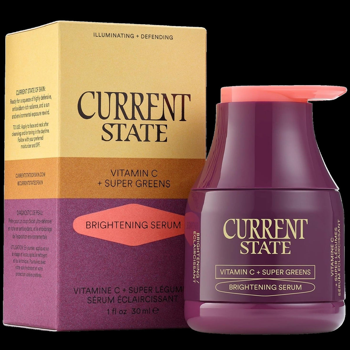 Vitamin C and Super Greens Brightening Serum