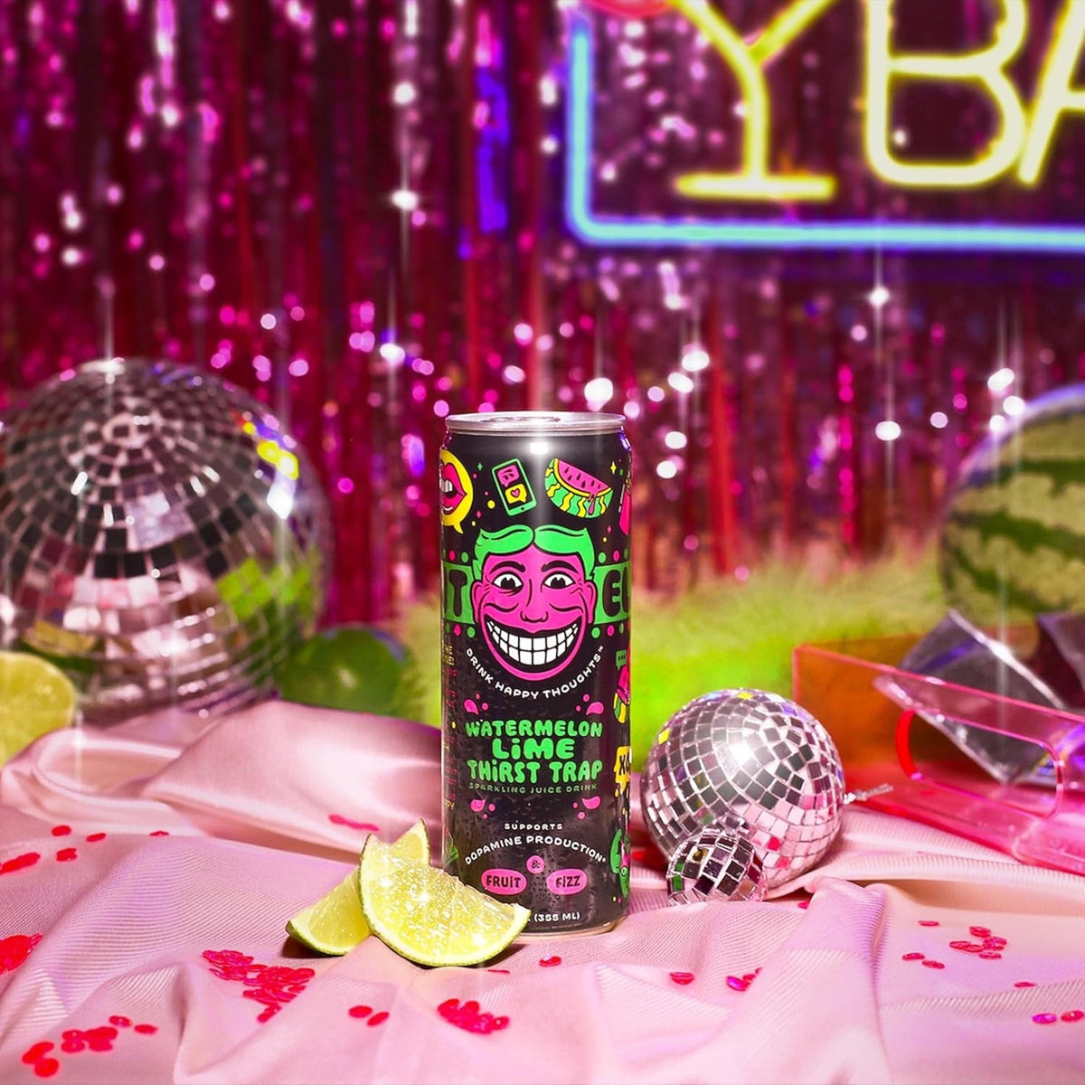 Watermelon Lime Thirst Trap Sparkling Juice