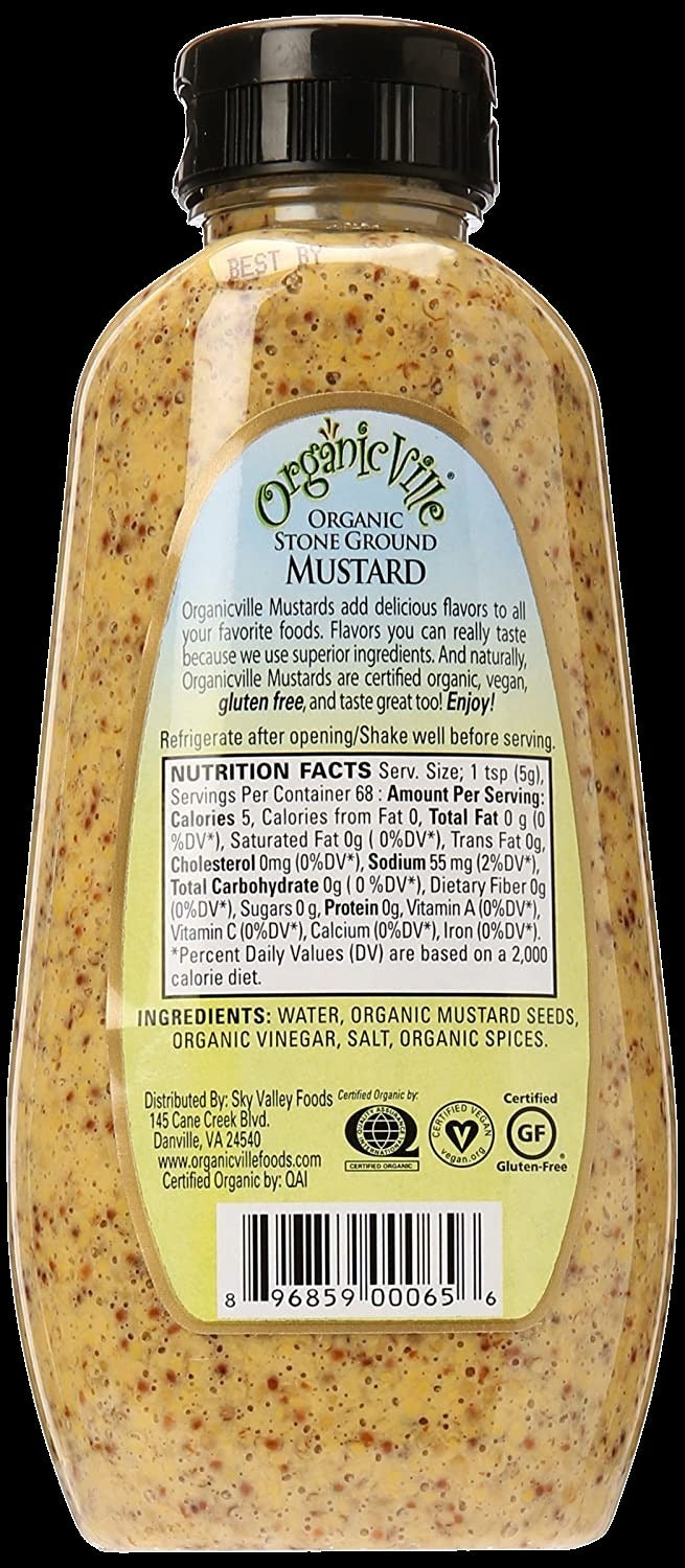 Organic Stone Ground Mustard