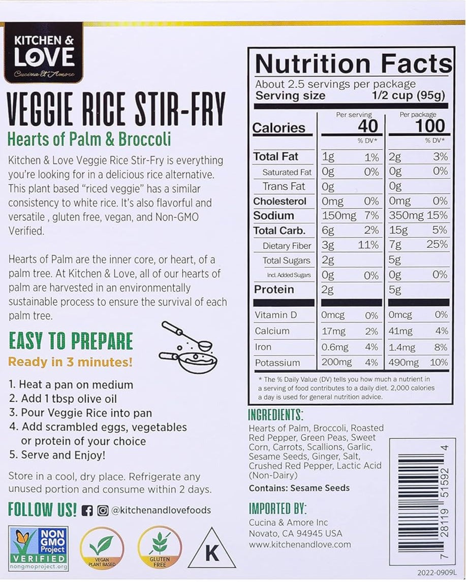 Veggie Rice Stir-Fry (3 Pack)