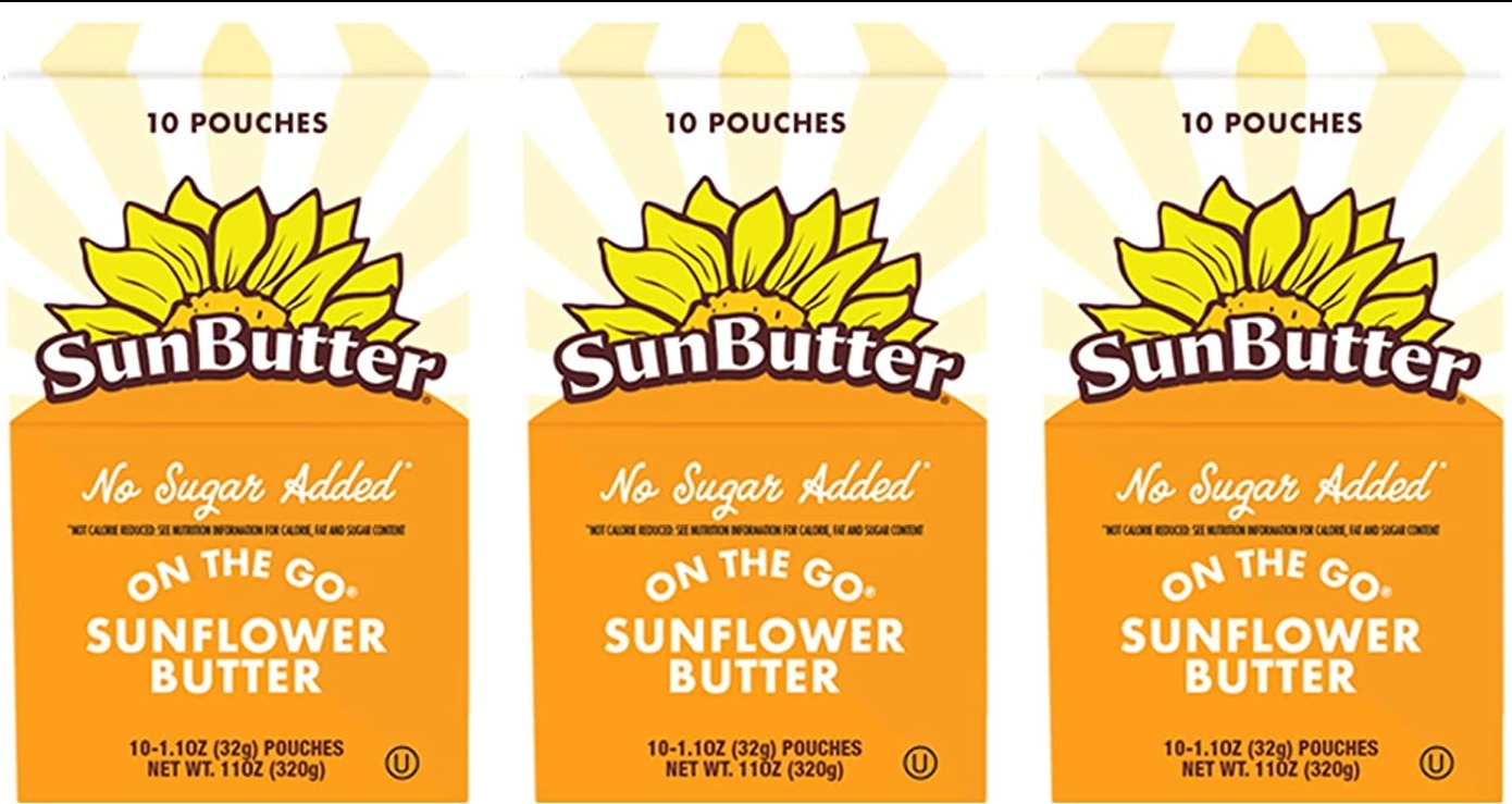 Sunflower Butter No Sugar Added (30 Pack)