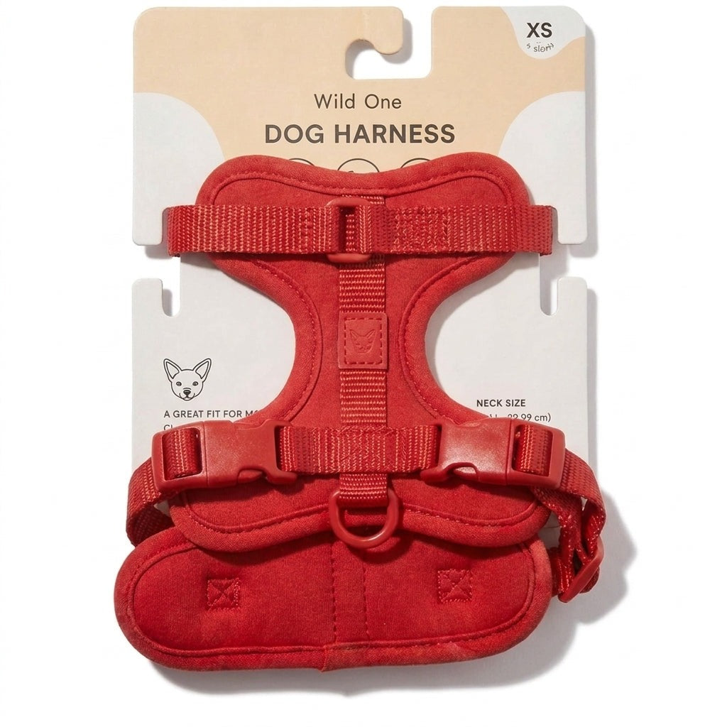 Extra Small Harness - Strawberry