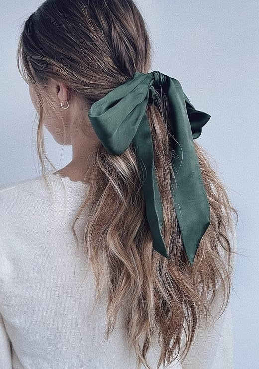 The Scrunchie + Scarf Set - Emerald
