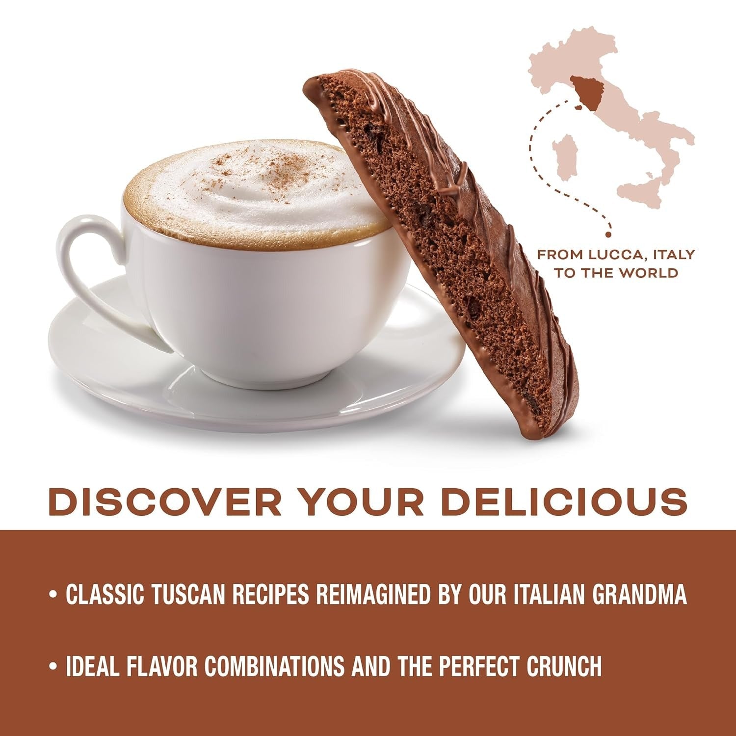 Triple Chocolate Biscotti