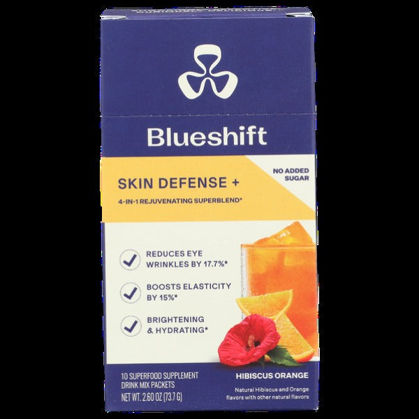 Skin Defense Plus - Hibiscus Orange Skin Health Supplement (10 CT)