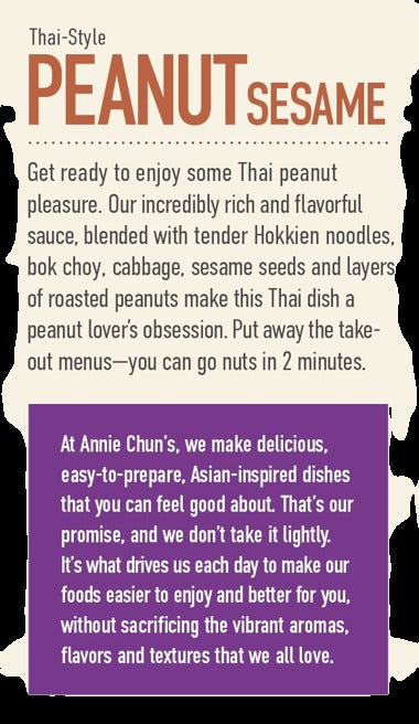 Thai-Style Peanut Sesame Noodle Bowl