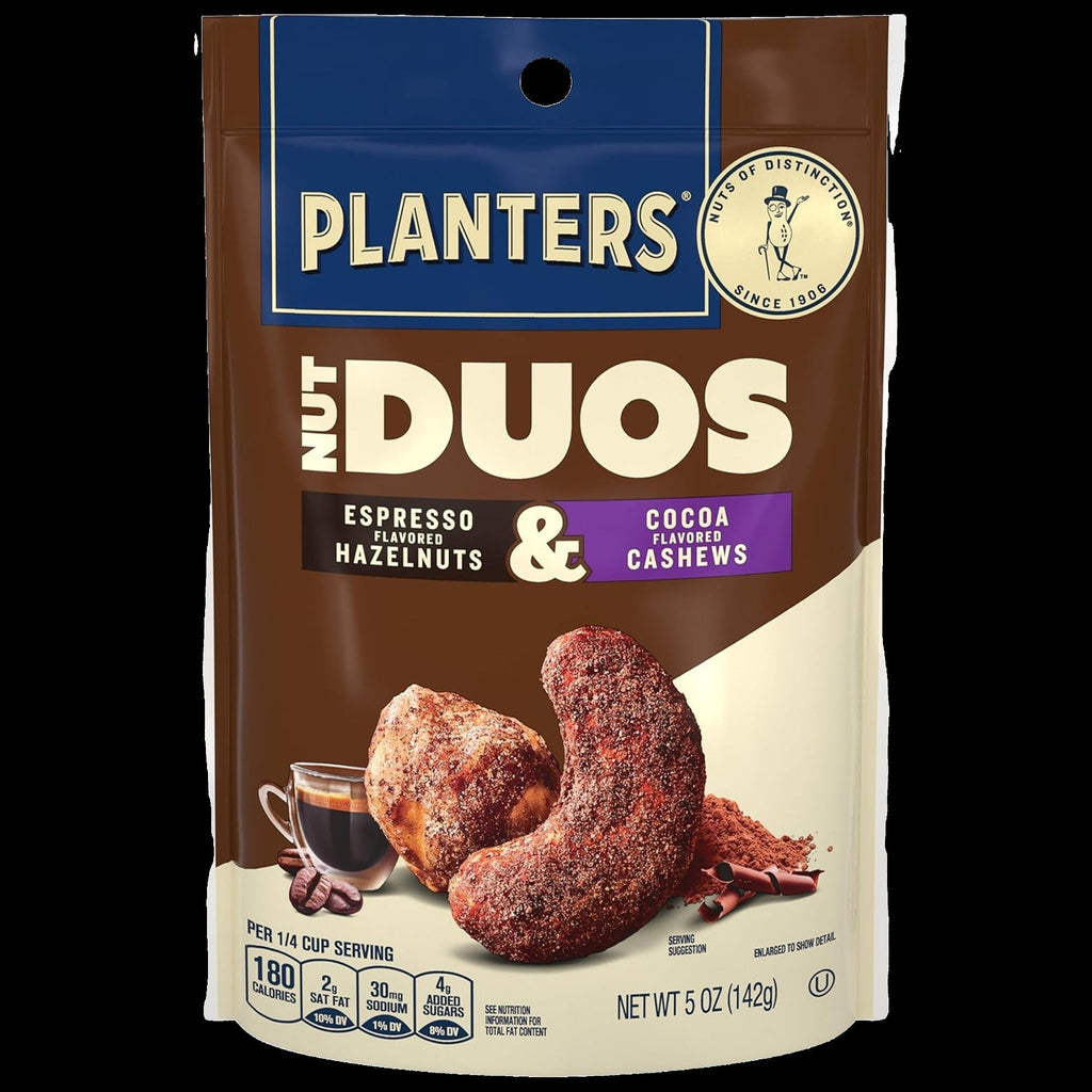 Duos Cocoa Cashews & Espresso Hazelnuts