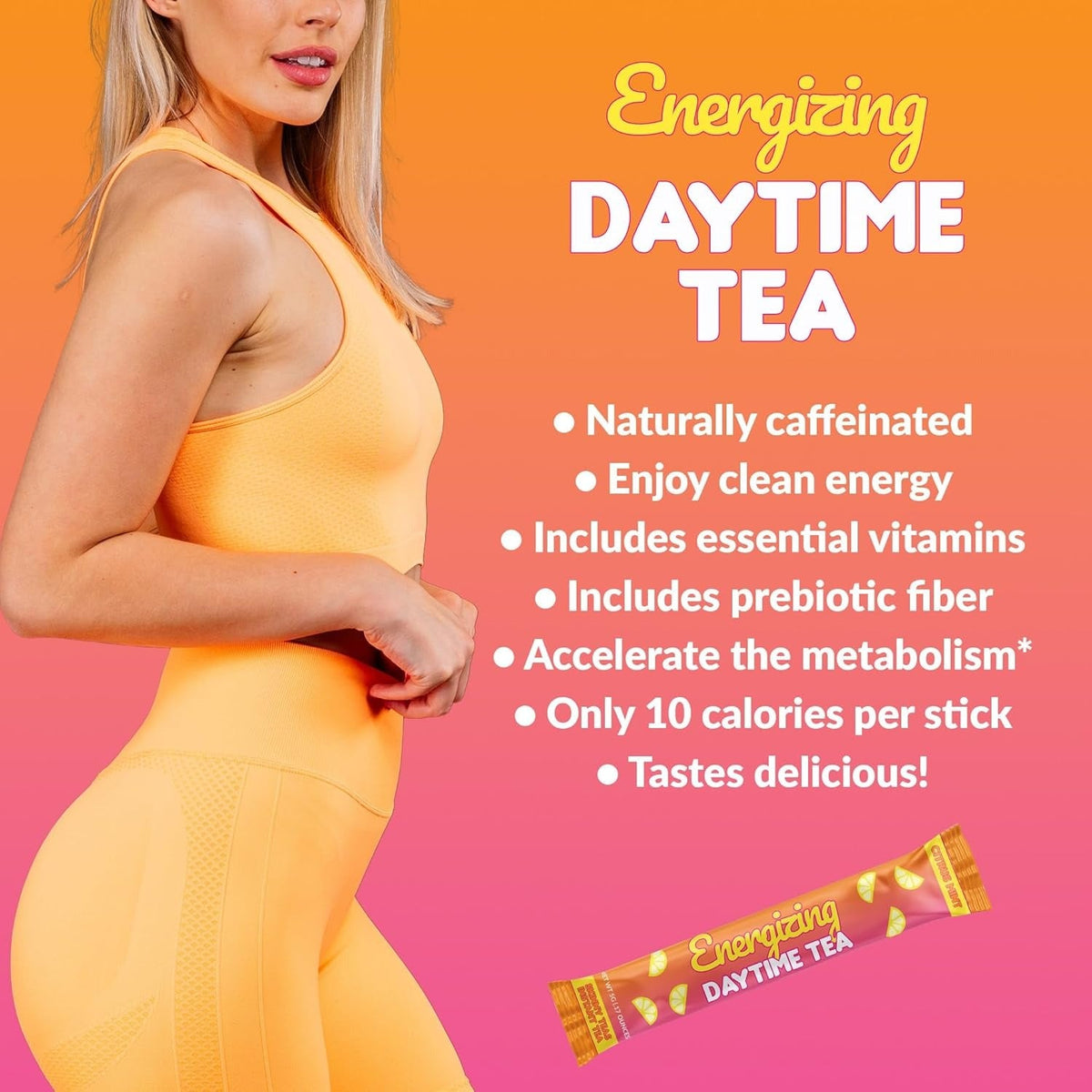 Instant Tea Sticks-Energizing Day Citrus Mint (14 CT)
