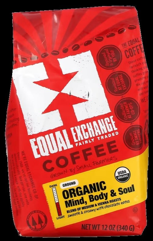 Organic Ground Coffee Mind, Body & Soul