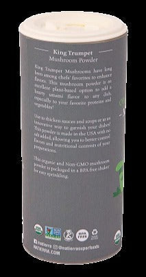 Organic King Trumpet Mushroom Powder