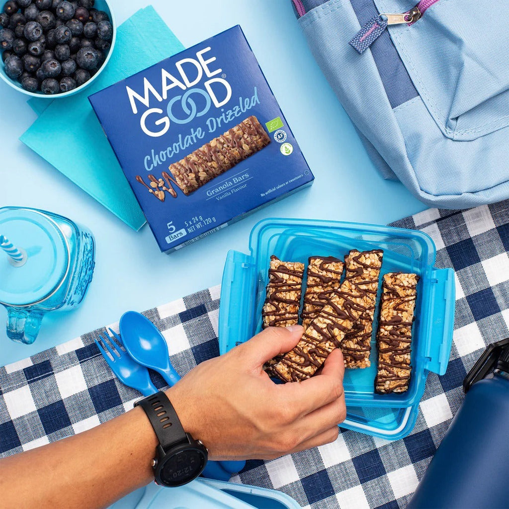 Chocolate Drizzled Vanilla Granola Bars (5 CT)