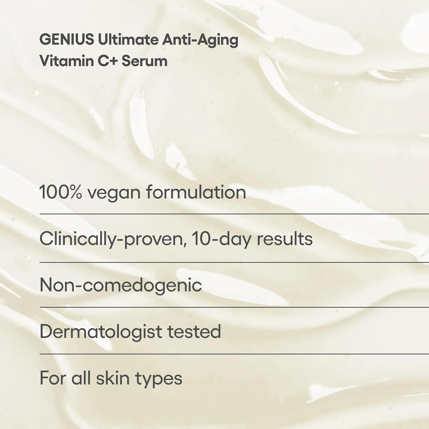 Genius Ultimate Anti-Aging Vitamin C+ Serum