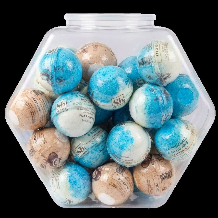 Bath Bomb Kit In Hexagon (36 CT)