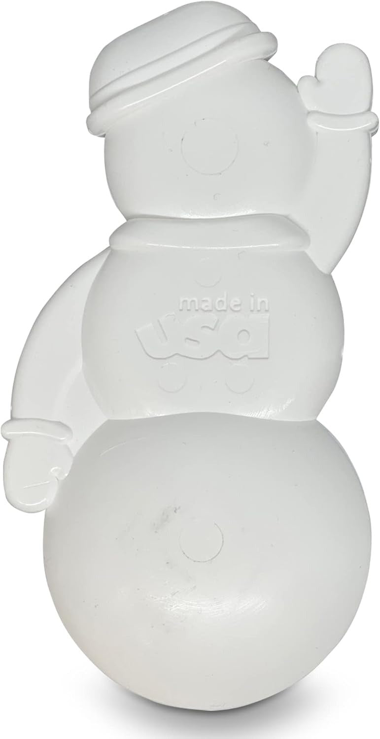 MuttsKickButt Snowman - Durable Dog Chew Toy