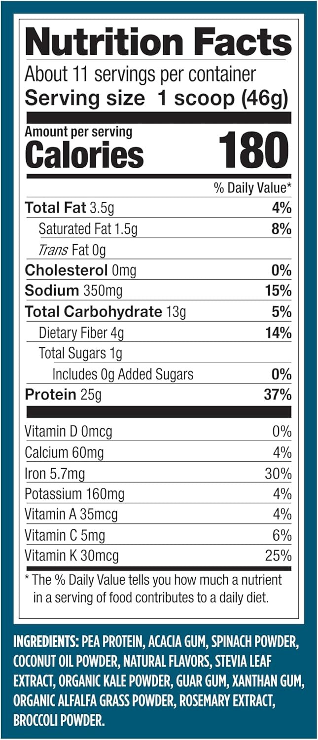 Protein + Supergreens - Creamy Vanilla