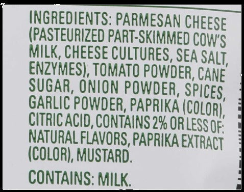Tomato Basil Cheese Crisps