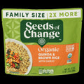 Family Size Brown Rice & Quinoa With Garlic