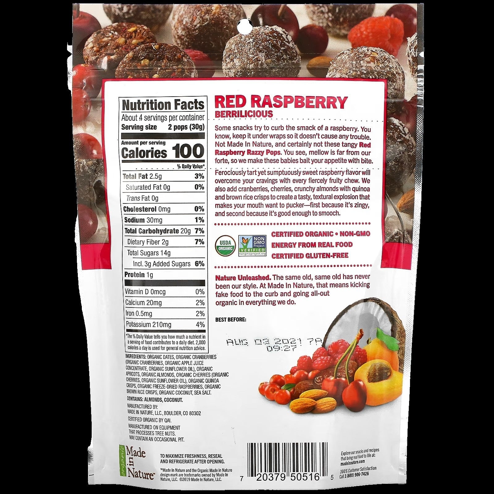 Red Raspberry Razzy Pops
