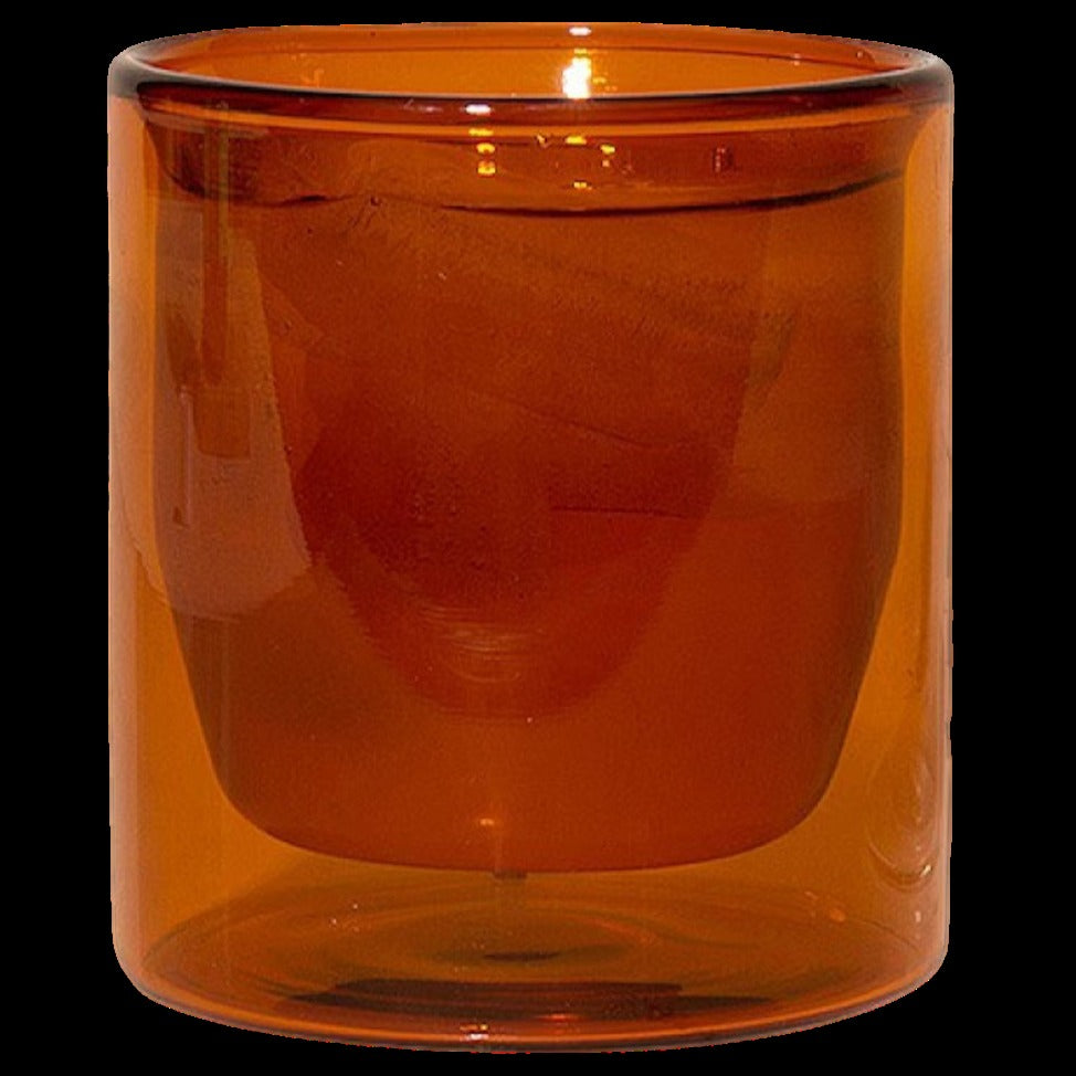 Double-Wall 6oz Glass - Amber