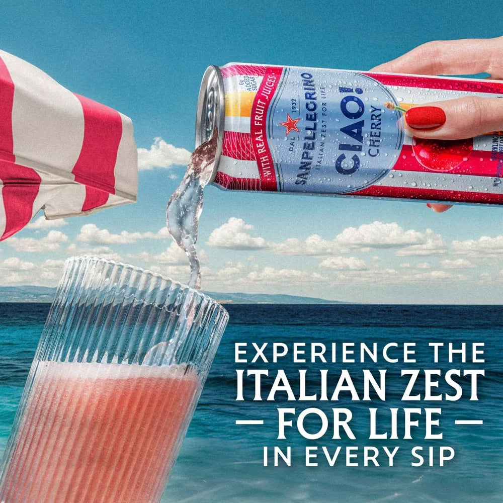 CIAO! Cherry Sparkling Water (6 Pack)