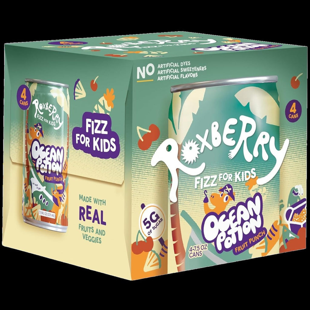 Ocean Potion Fruit Punch Kids Juice (4 Pack)