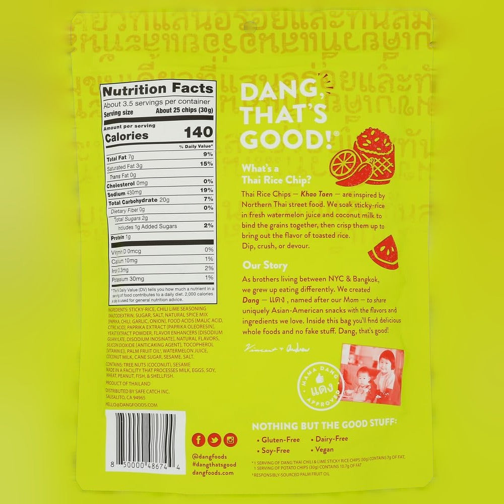 Chili Lime Rice Chips