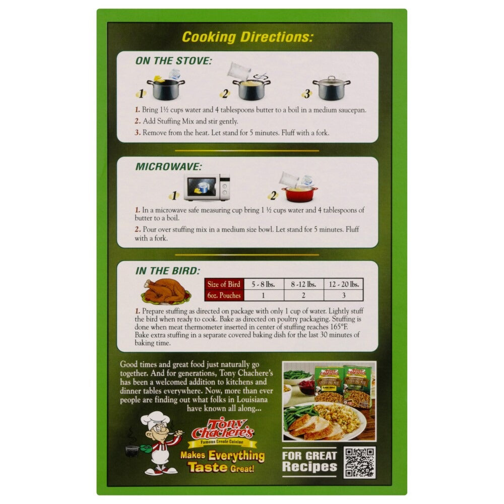 Classic Creole Cornbread Stuffing Mix