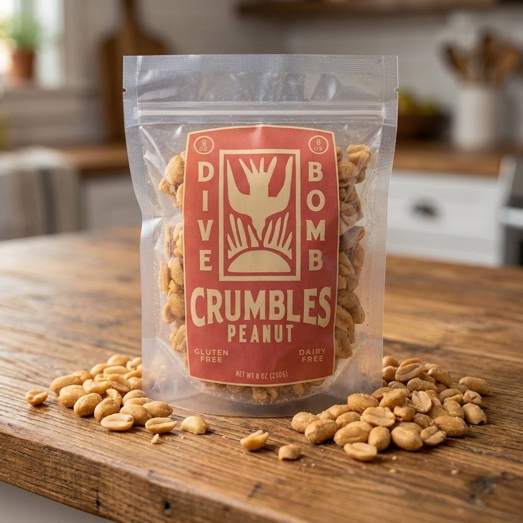 Dive Bomb Peanut Crumbles Snack