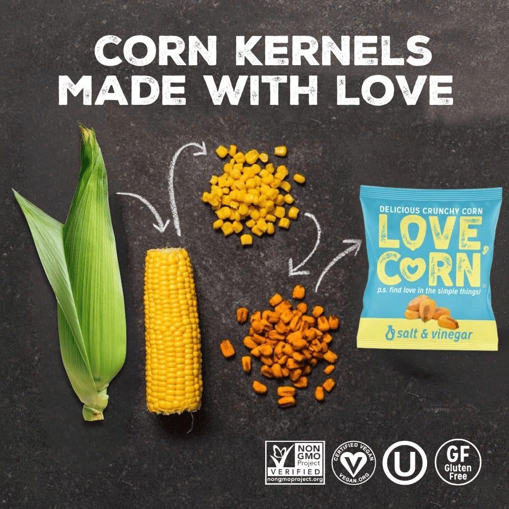 Sea Salt & Vinegar Crunchy Corn
