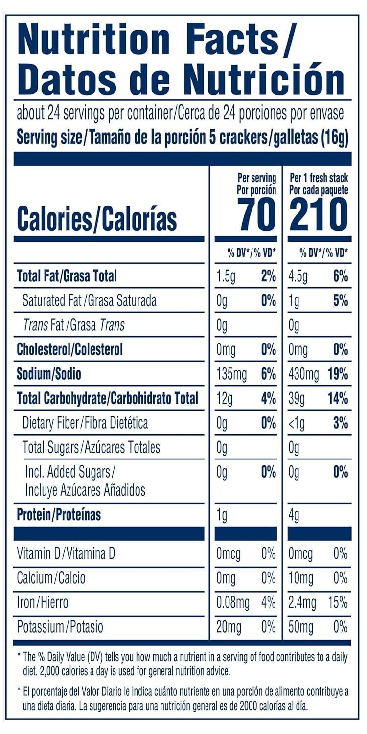 Premium Fresh Stacks Original Saltine Crackers