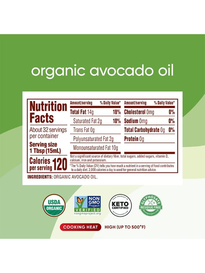 Organic Avocado Oil
