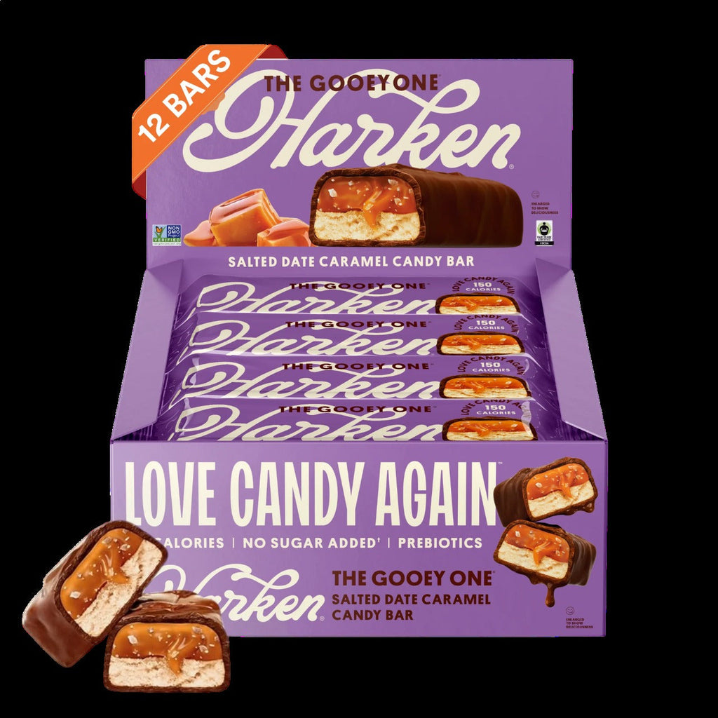 Gooey One Salted Date Caramel Candy Bar (12 CT)