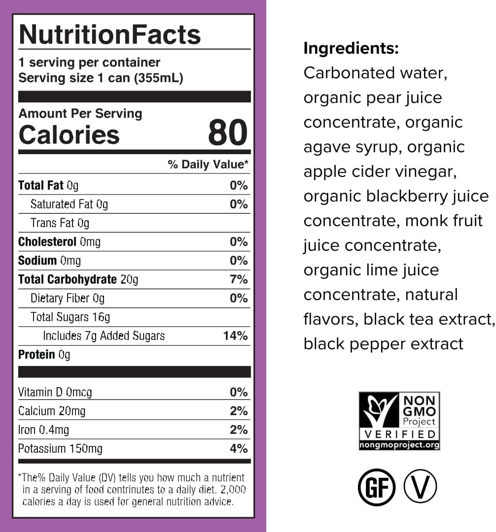 Manhattan Berry Non-Alcoholic Mocktail (4 Pack)