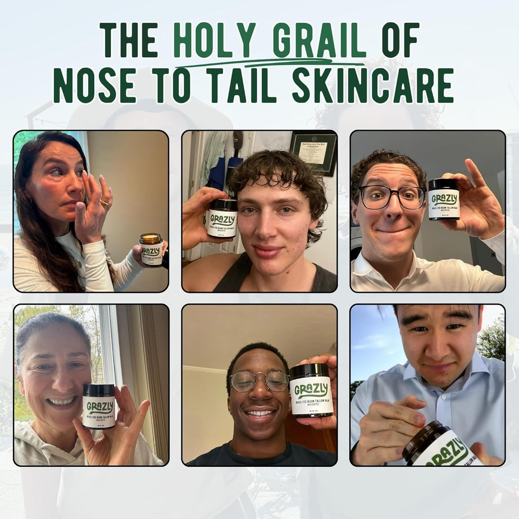 Regenerative Tallow & Honey Balm - Unscented