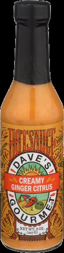Creamy Ginger Citrus Hot Sauce