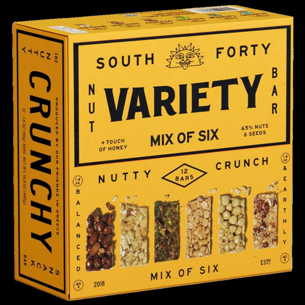 Nut Bars Mix of Six Variety Pack (12 CT)