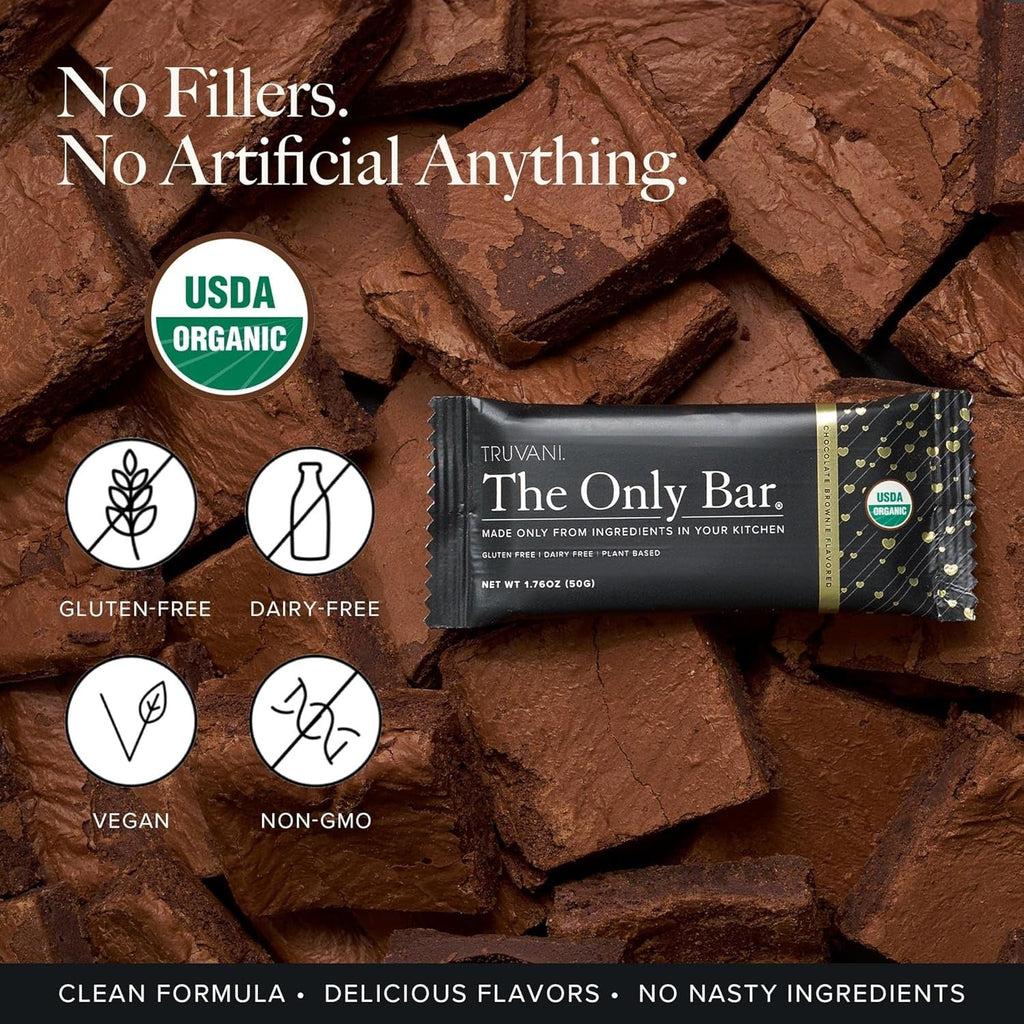 Organic Chocolate Brownie Bar (4 CT)