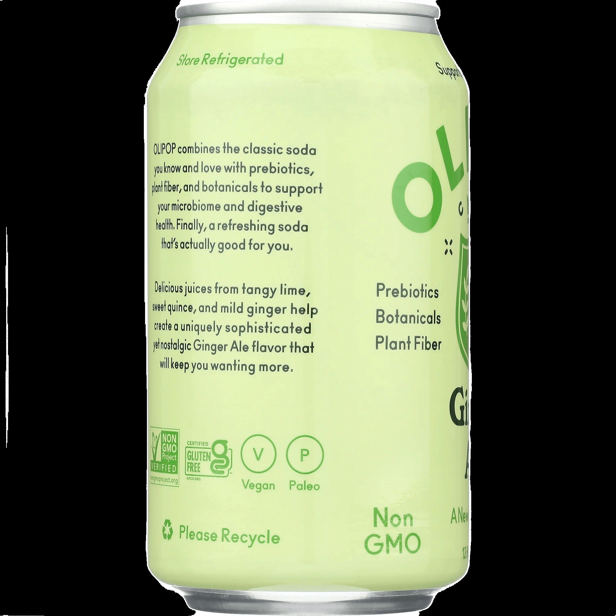 Ginger Ale Prebiotic Soda (12 Pack)