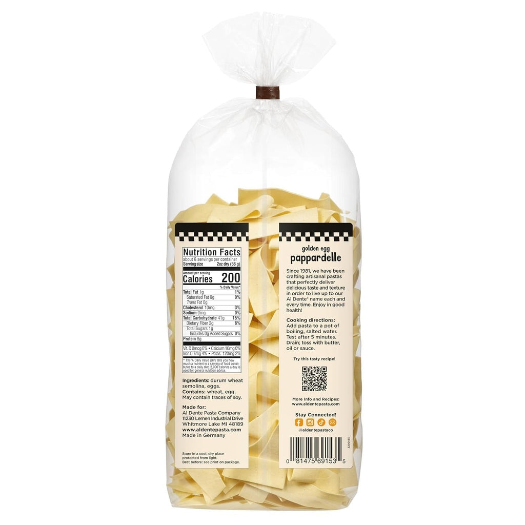 Egg Pappardelle Pasta (6 Pack)