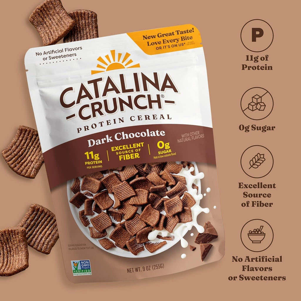 Keto Dark Chocolate Protein Cereal