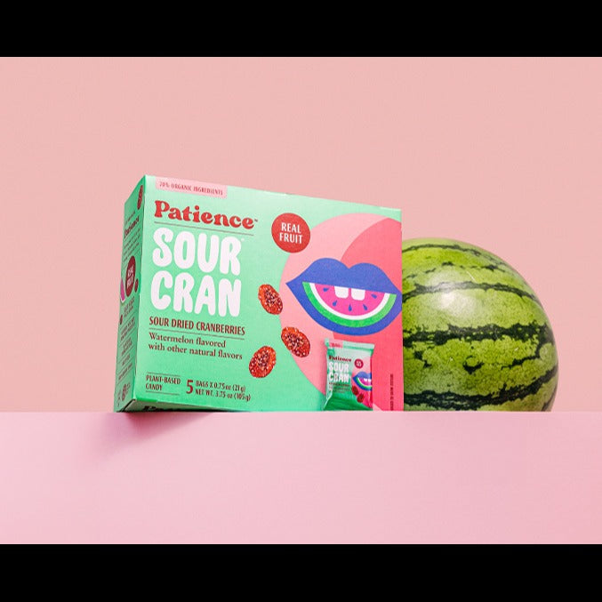Sour Dried Cranberries - Watermelon Flavor