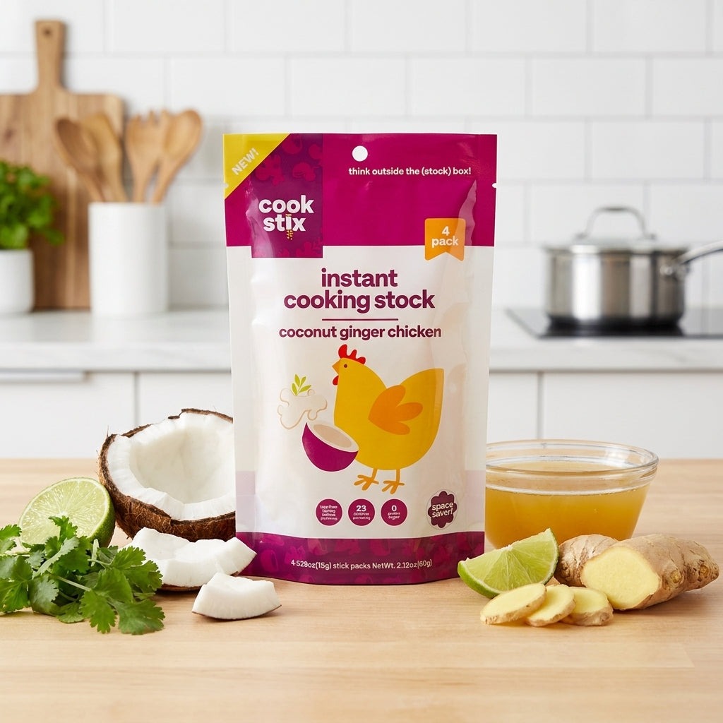 Coconut Ginger Stick (4 Pack)
