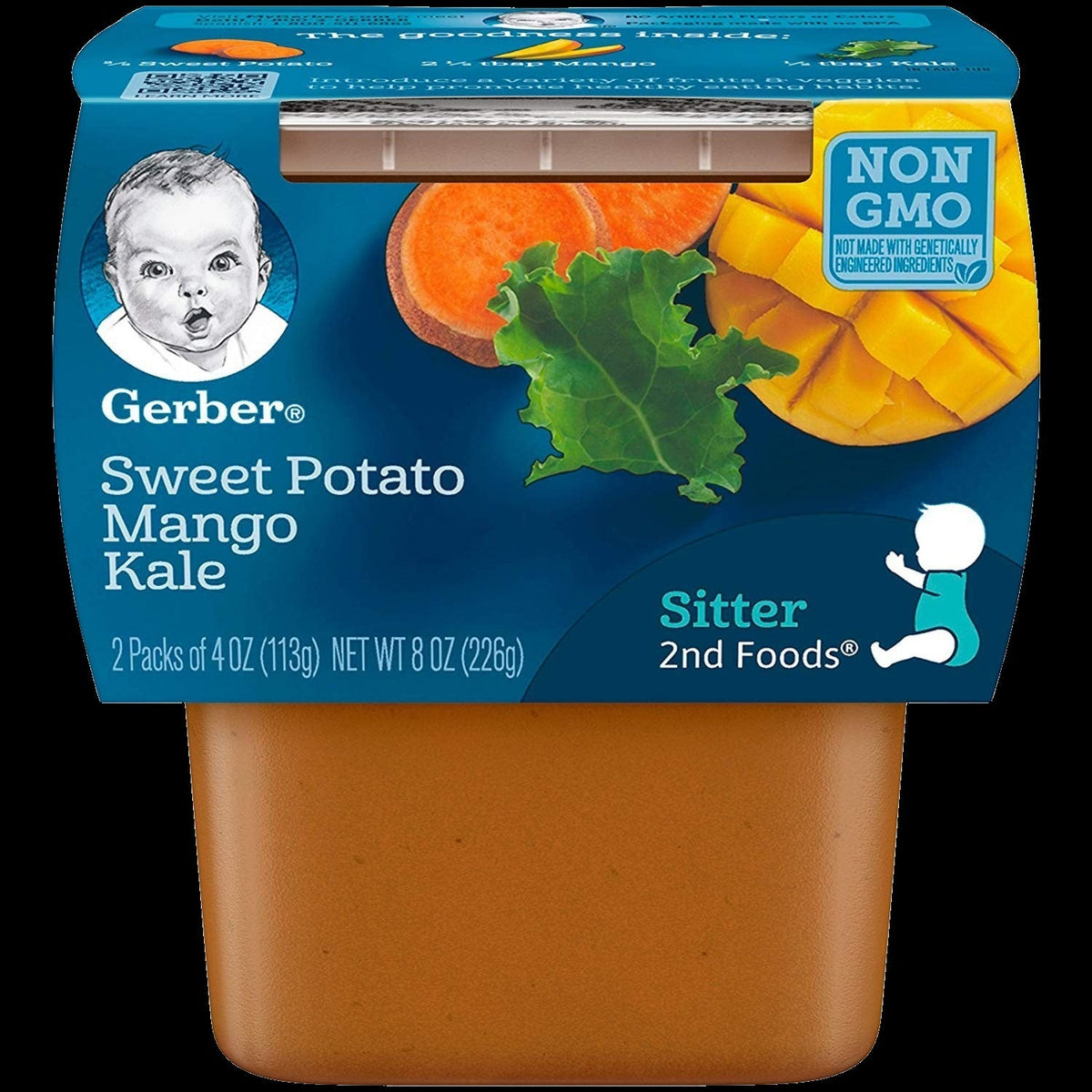 Sweet Potato Mango Kale (8 x 2 Pack)