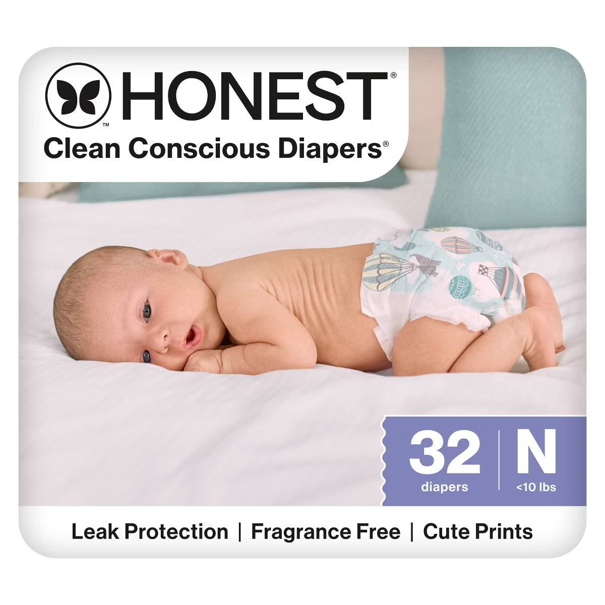 Diapers Size 0 Newborn (32 CT)