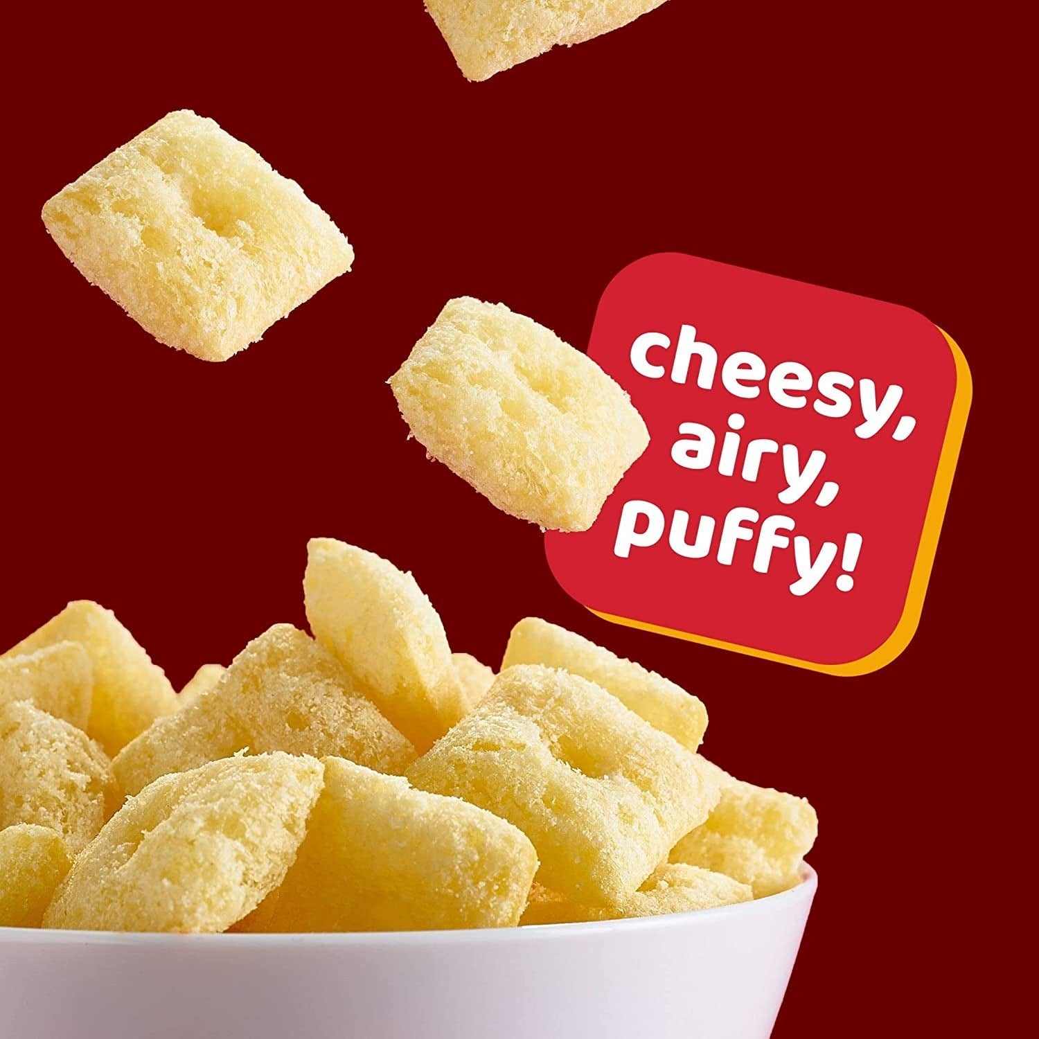 Puff'D White Cheddar Snack Crackers