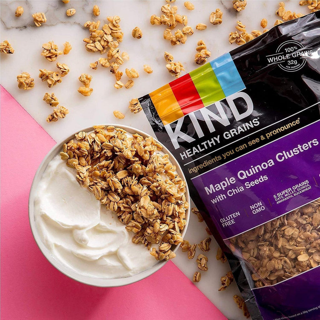 Maple Quinoa with Chia Seeds Granola