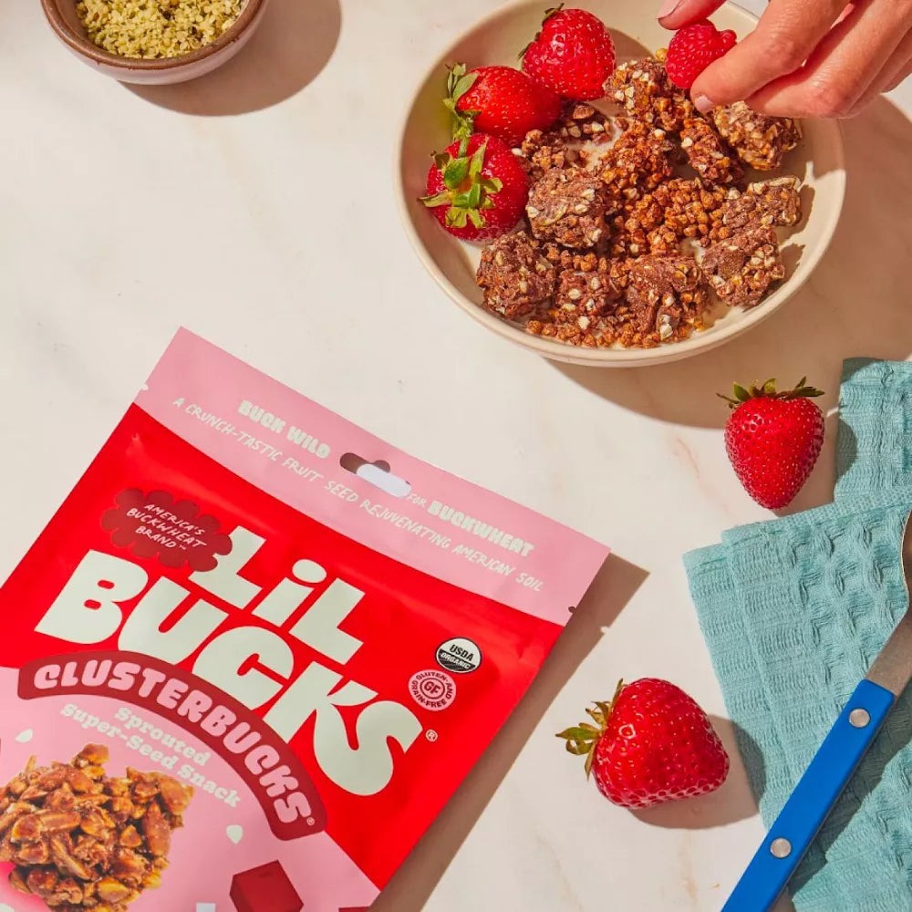 Chocolate Buckwheat Granola Clusters