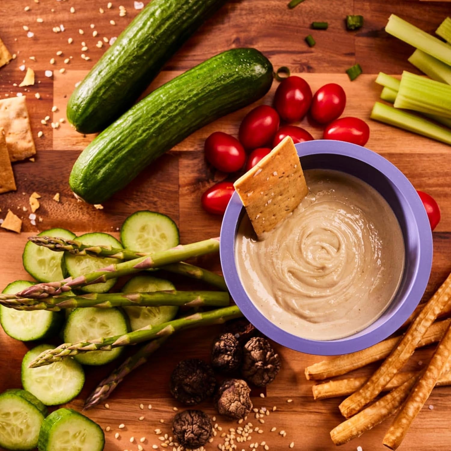 Italian Truffle Sesame Hummus
