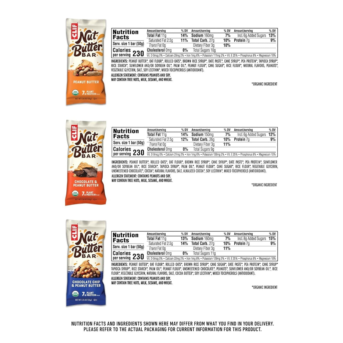 Nut Butter Bar Variety Pack (12 CT)