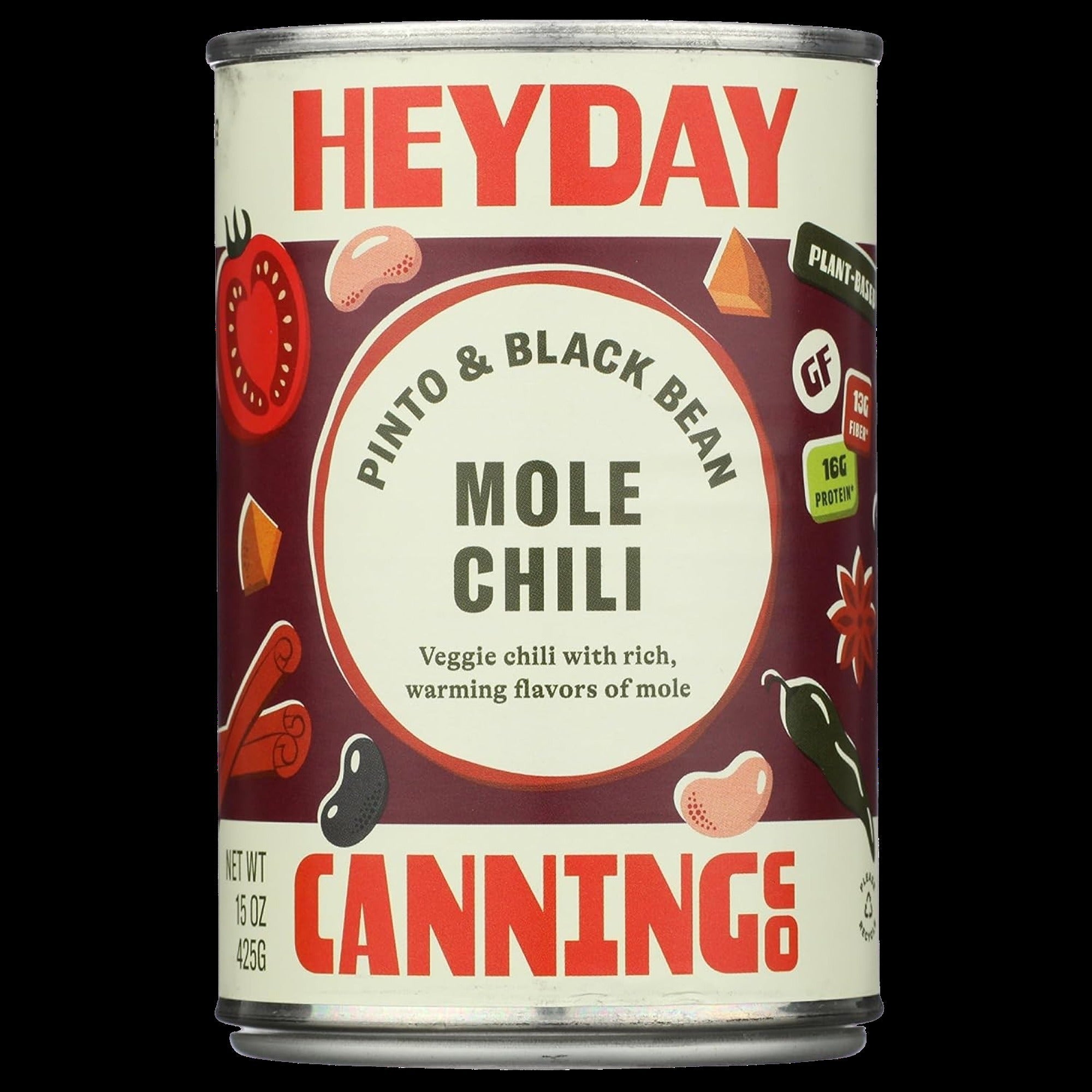 Pinto & Black Bean Mole Chili